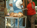 Hearth-baked breads